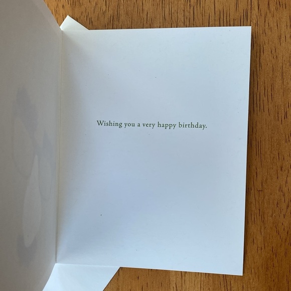 Compendium Positively Green Birthday Card and Envelope - Picture 3 of 4